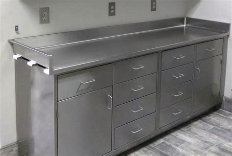 brushed steel lab cabinet|stainless steel cabinet casework.